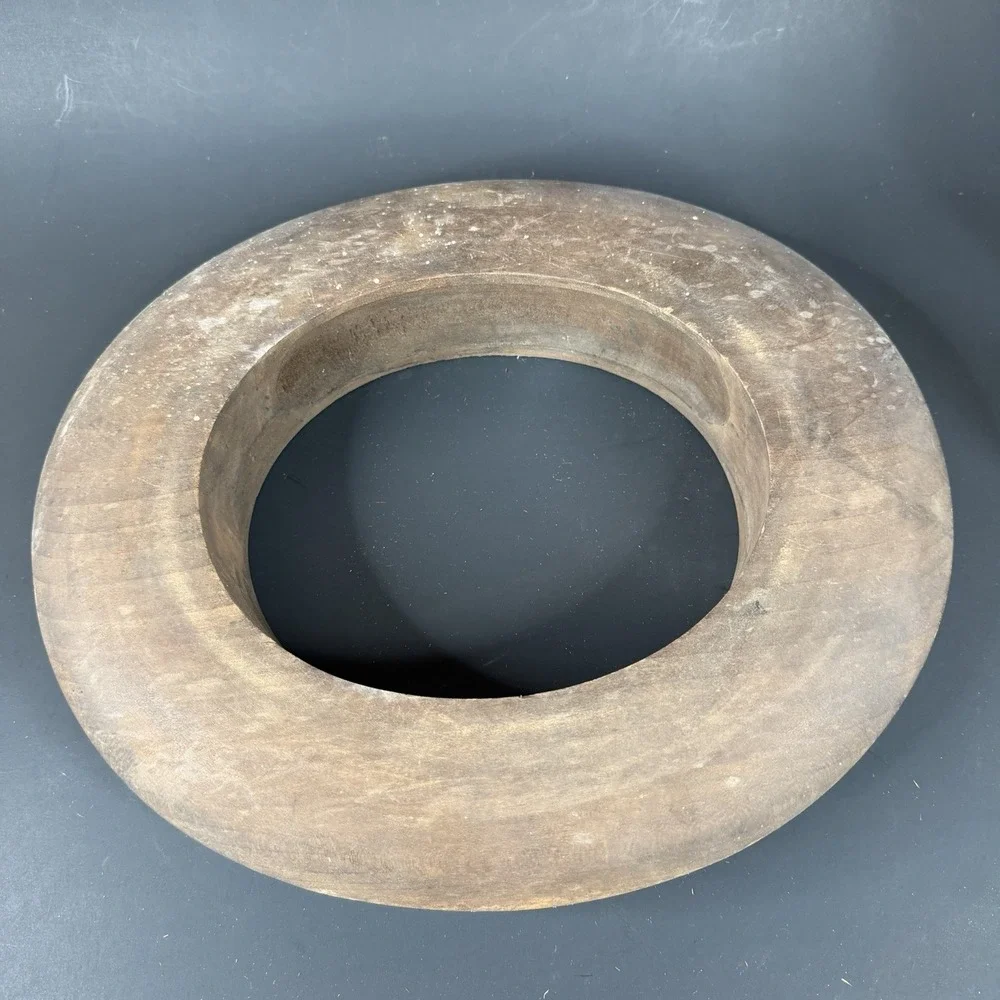 Vtg Hatters Supply House Industrial Wooden‎ Millinery Hat Mold Block Form #32
